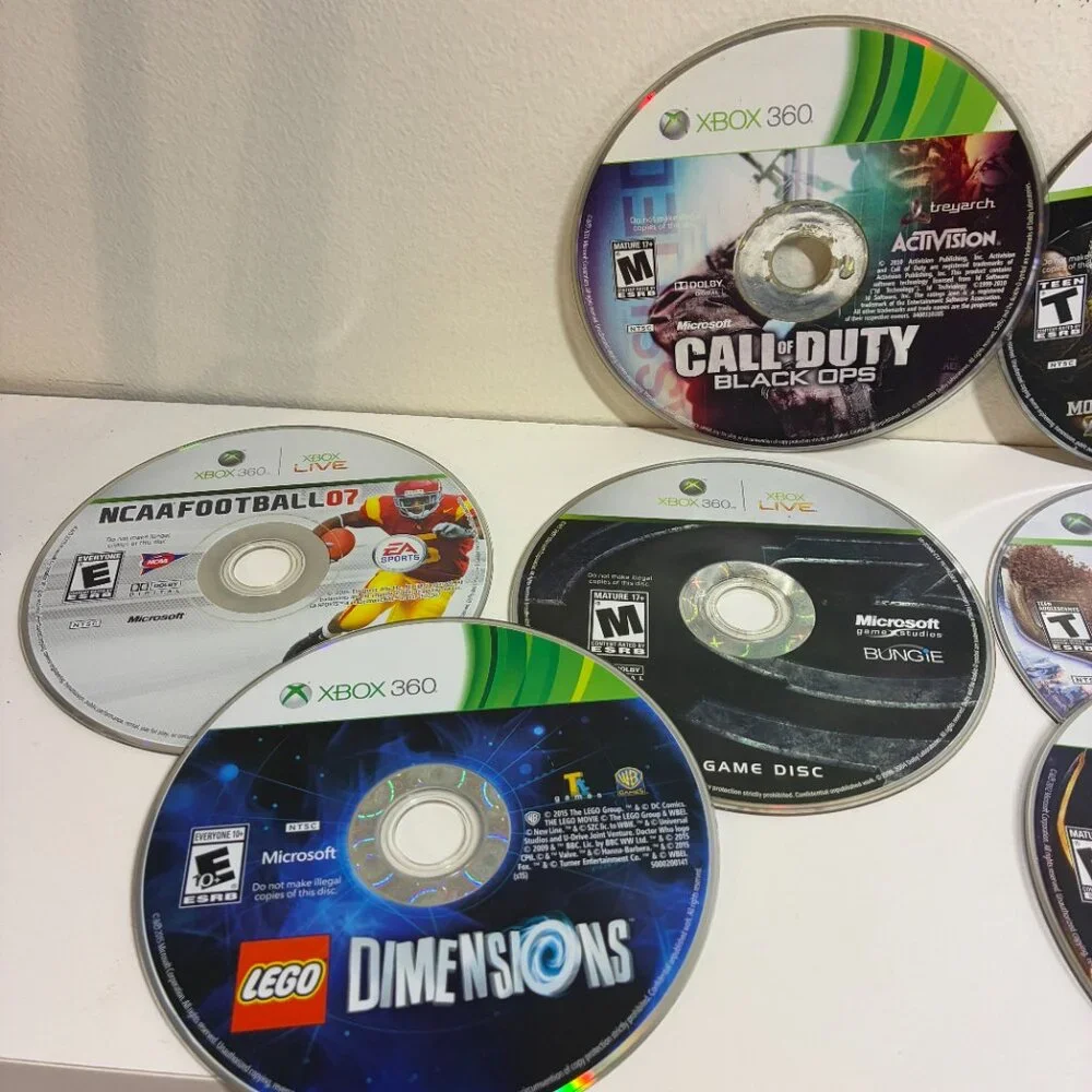 Xbox 360 Game Lot - Call of Duty, Red Dead Redemption, GTA IV & More!
